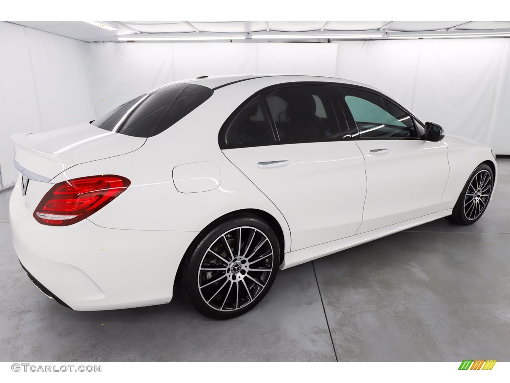 Polar White 2018 Mercedes-Benz C 300 Sedan Exterior Photo #140981950