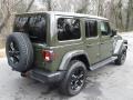 2021 Sarge Green Jeep Wrangler Unlimited Sahara Altitude 4x4  photo #6