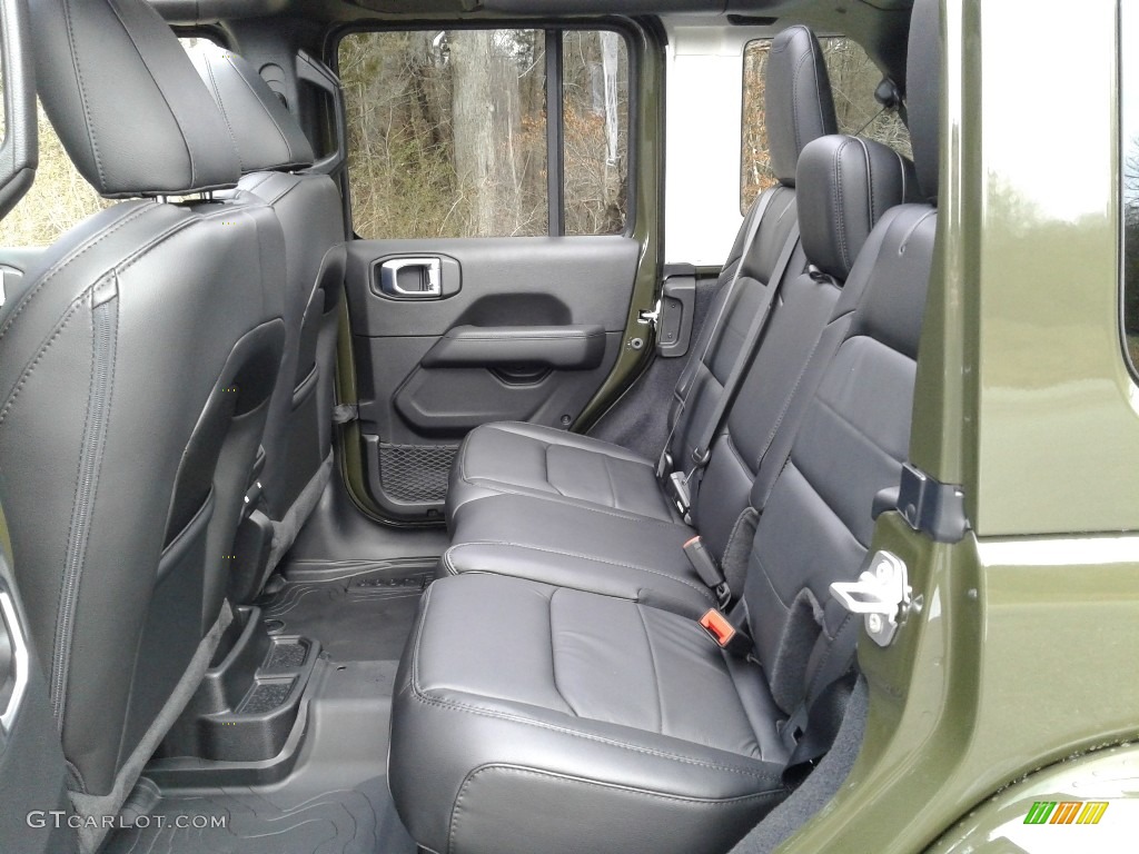 2021 Jeep Wrangler Unlimited Sahara Altitude 4x4 Rear Seat Photo #140982258