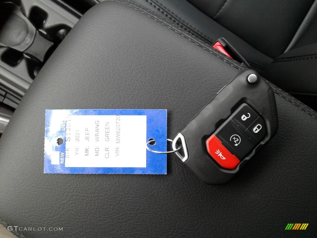 2021 Jeep Wrangler Unlimited Sahara Altitude 4x4 Keys Photo #140982745