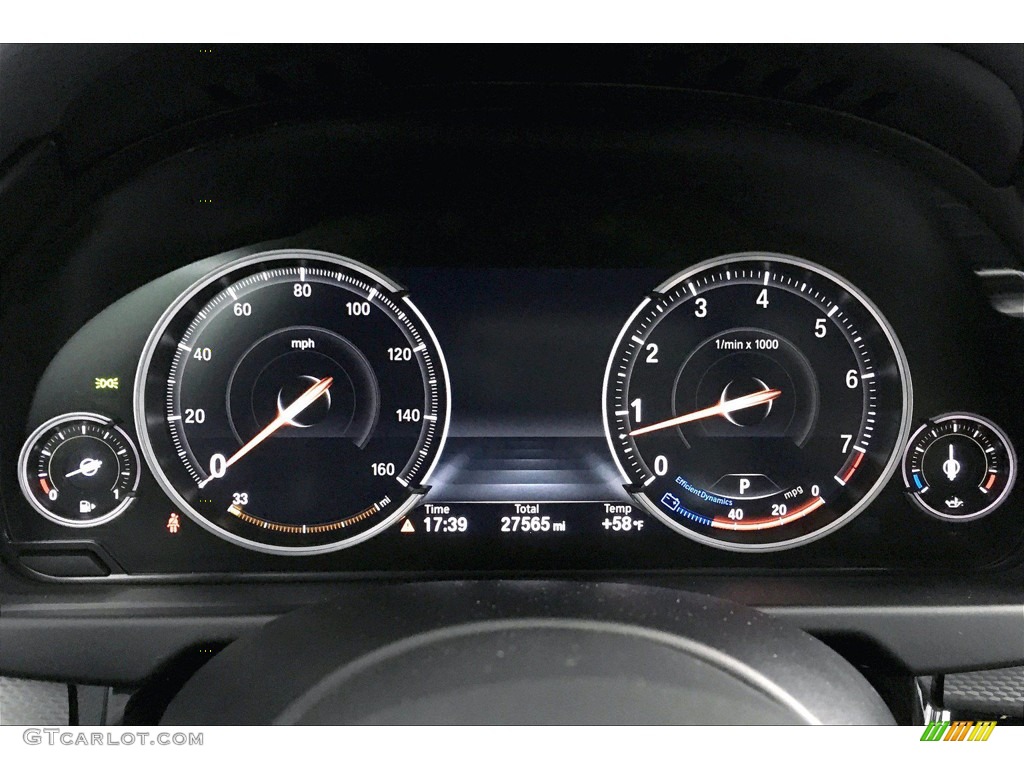 2018 BMW X6 sDrive35i Gauges Photo #140983012