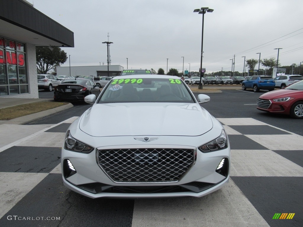2020 Genesis G70 - Uyuni White / Black/Gray photo #2