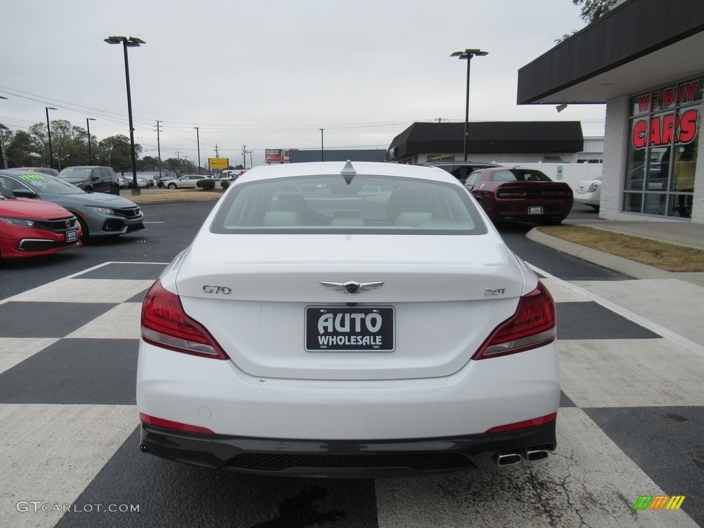 2020 Genesis G70 - Uyuni White / Black/Gray photo #4
