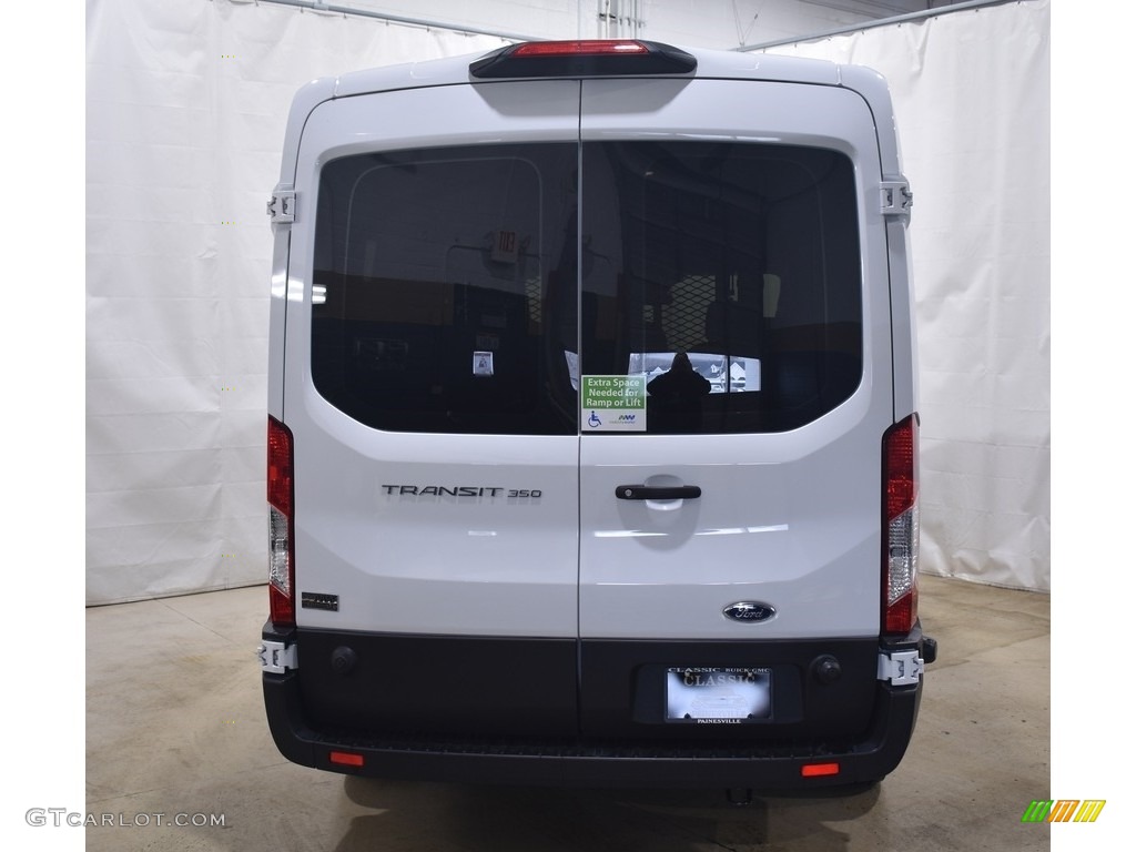 2019 Transit Passenger Wagon XLT 350 MR Long - Oxford White / Charcoal black photo #3
