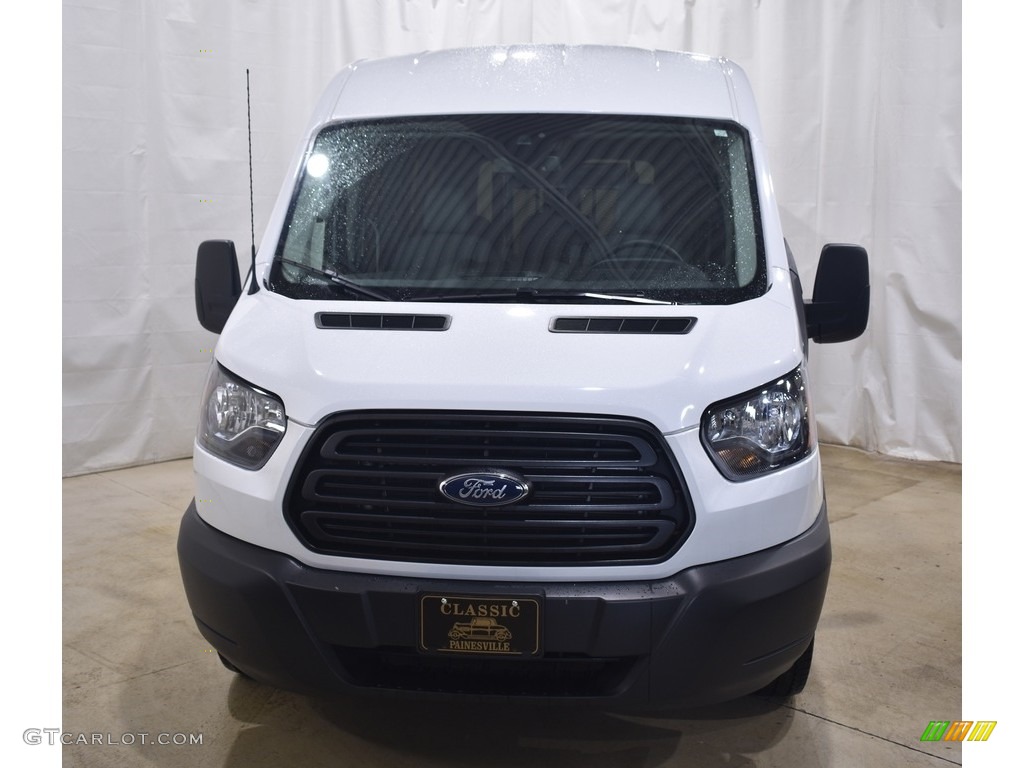 2019 Transit Passenger Wagon XLT 350 MR Long - Oxford White / Charcoal black photo #4