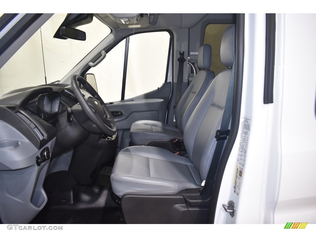 2019 Transit Passenger Wagon XLT 350 MR Long - Oxford White / Charcoal black photo #6