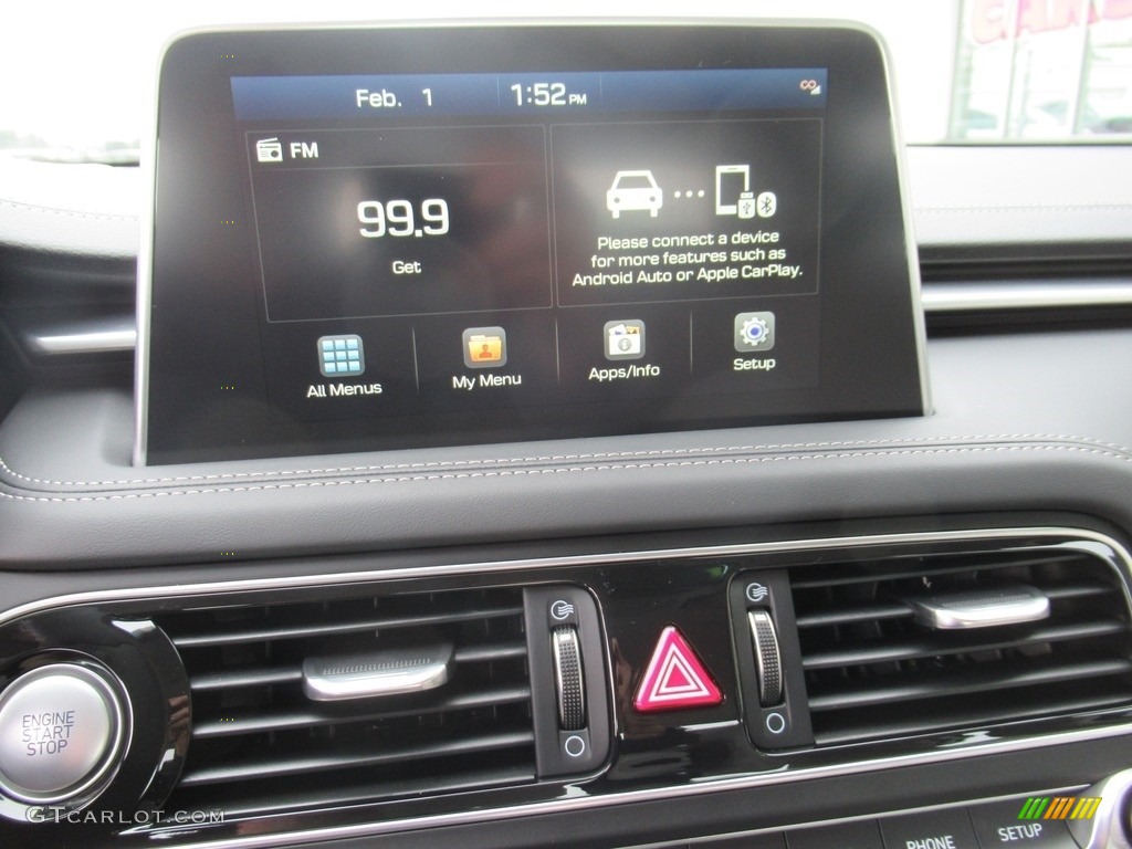 2020 Genesis G70 - Uyuni White / Black/Gray photo #16