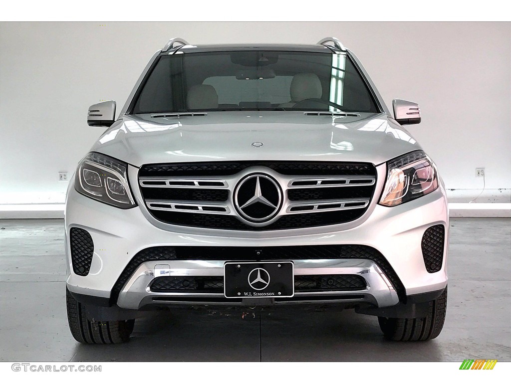 2017 GLS 450 4Matic - Iridium Silver Metallic / Crystal Grey/Black photo #2