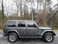 2021 Granite Crystal Metallic Jeep Wrangler Unlimited Sahara 4x4  photo #5