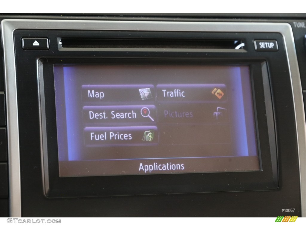 2012 Camry XLE V6 - Attitude Black Metallic / Ivory photo #10