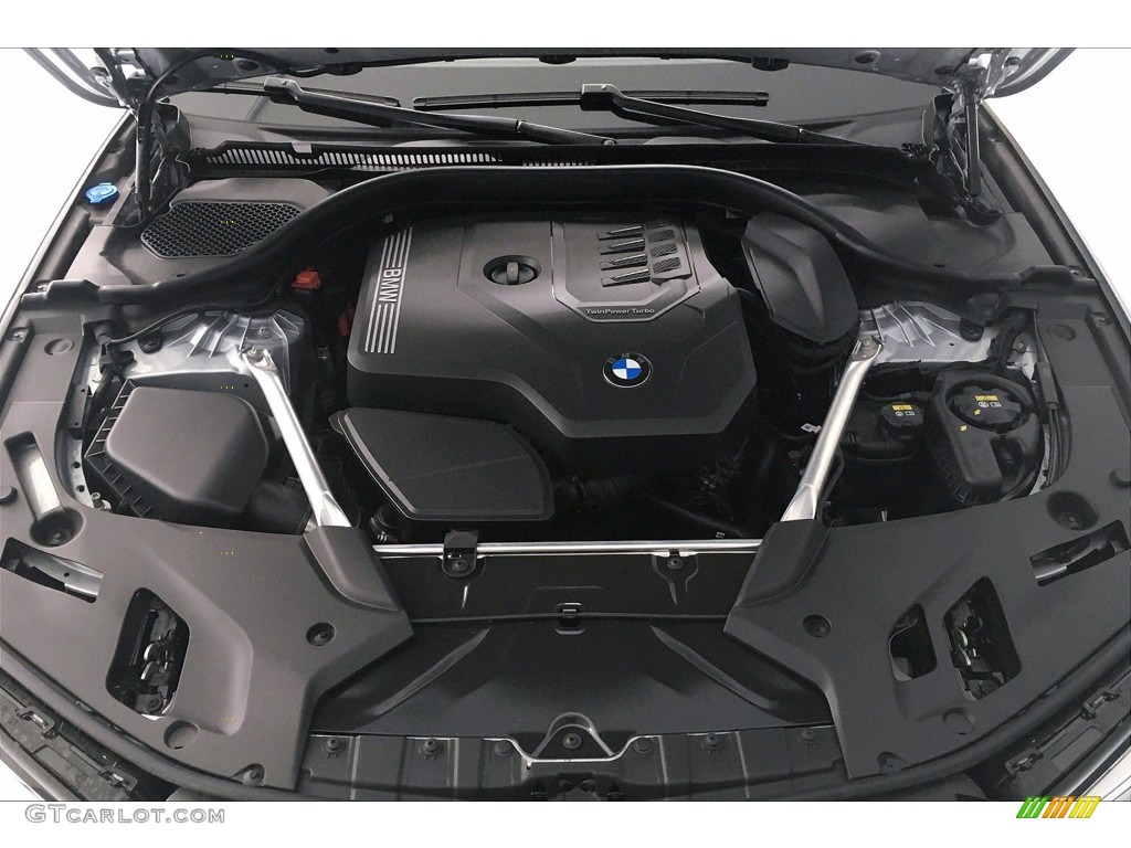 2021 5 Series 530i Sedan - Glacier Silver Metallic / Black photo #10