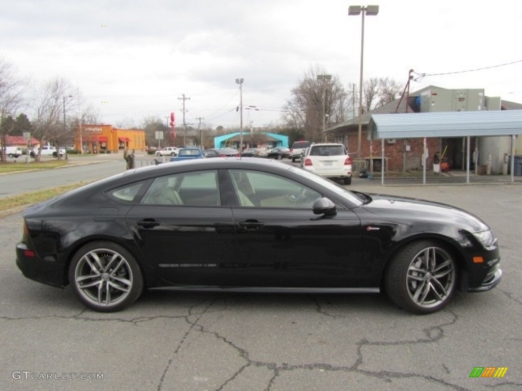 2016 A7 3.0 TFSI Premium Plus quattro - Brilliant Black / Atlas Beige photo #11