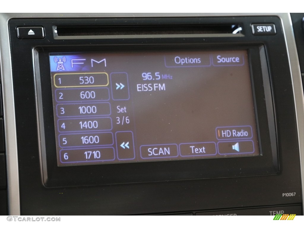 2012 Camry XLE V6 - Attitude Black Metallic / Ivory photo #12