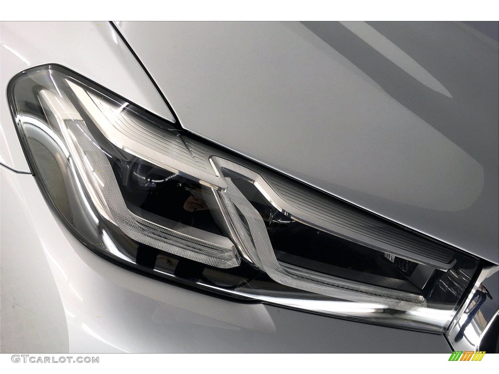 2021 5 Series 530i Sedan - Glacier Silver Metallic / Black photo #15