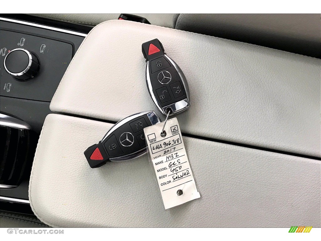 2017 GLS 450 4Matic - Iridium Silver Metallic / Crystal Grey/Black photo #11