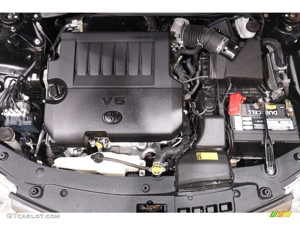 2012 Camry XLE V6 - Attitude Black Metallic / Ivory photo #22