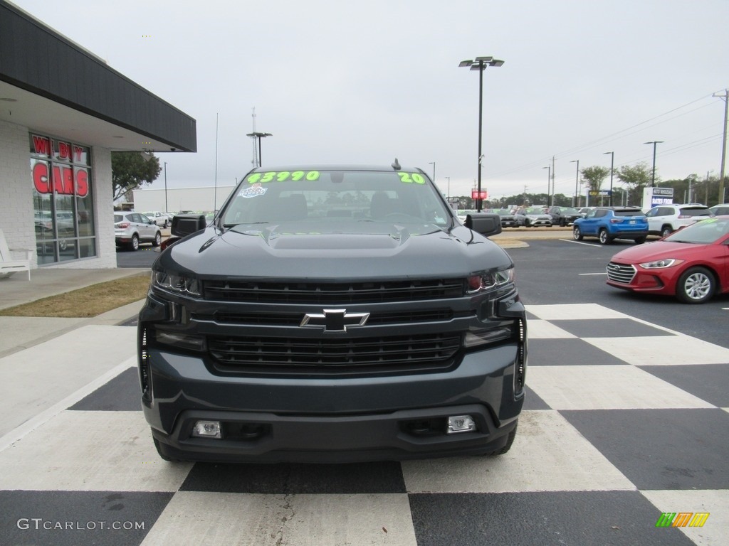 2020 Silverado 1500 RST Crew Cab 4x4 - Shadow Gray Metallic / Jet Black photo #2