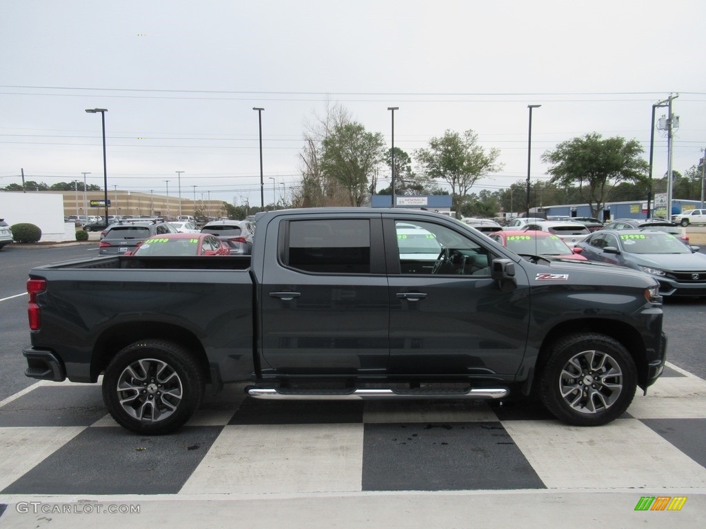 2020 Silverado 1500 RST Crew Cab 4x4 - Shadow Gray Metallic / Jet Black photo #3