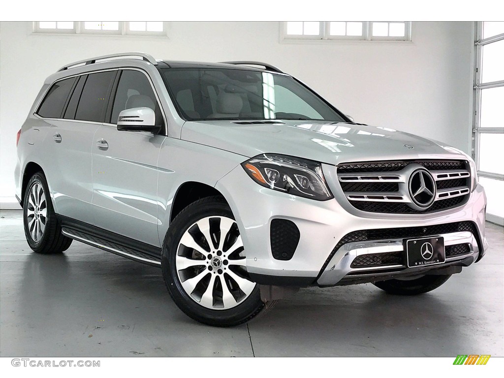 Iridium Silver Metallic 2017 Mercedes-Benz GLS 450 4Matic Exterior Photo #140984452