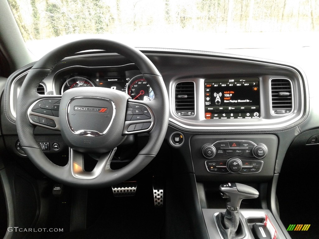 2021 Dodge Charger Scat Pack Black Dashboard Photo #140984704