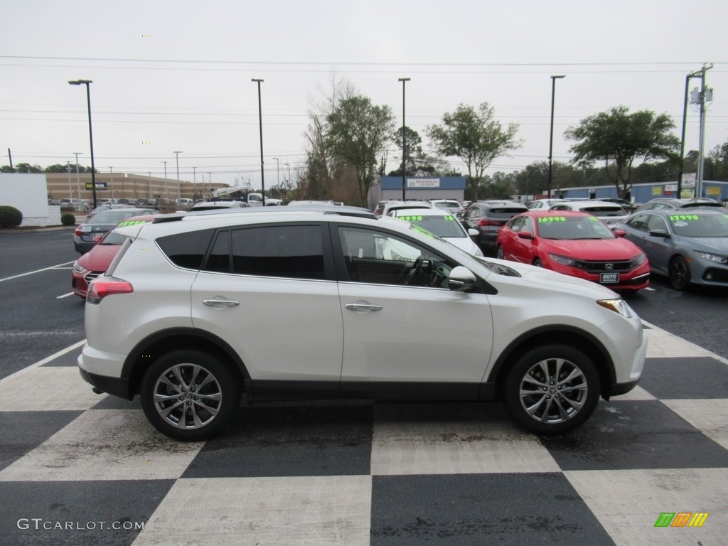 Blizzard Pearl White 2017 Toyota RAV4 Limited Exterior Photo #140984983
