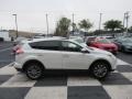 2017 Blizzard Pearl White Toyota RAV4 Limited  photo #3