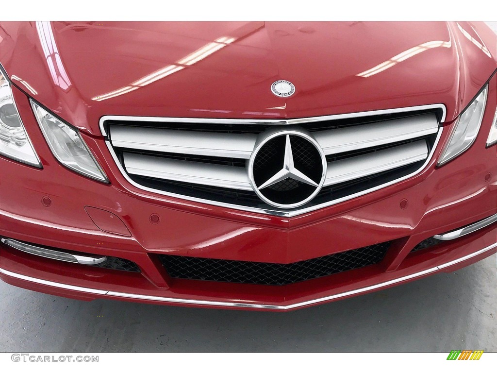 2013 E 350 Coupe - Mars Red / Natural Beige/Black photo #33