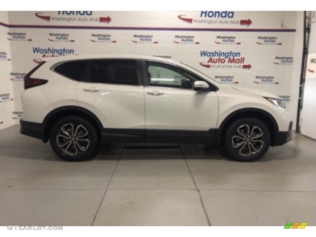 2021 CR-V EX-L AWD - Platinum White Pearl / Black photo #1