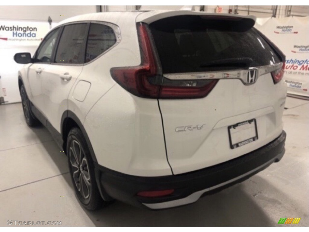 2021 CR-V EX-L AWD - Platinum White Pearl / Black photo #4