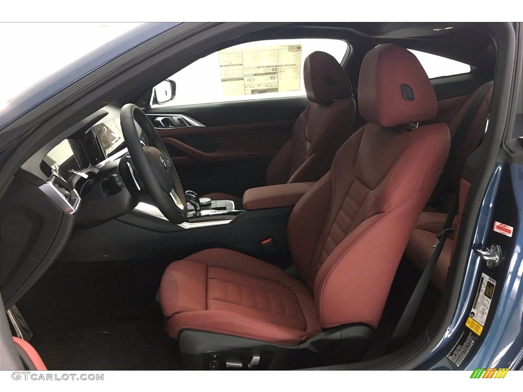 Tacora Red Interior 2021 BMW 4 Series 430i Coupe Photo #140987367