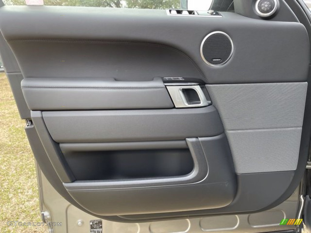 2021 Land Rover Range Rover Sport HSE Dynamic Ebony Door Panel Photo #140987421