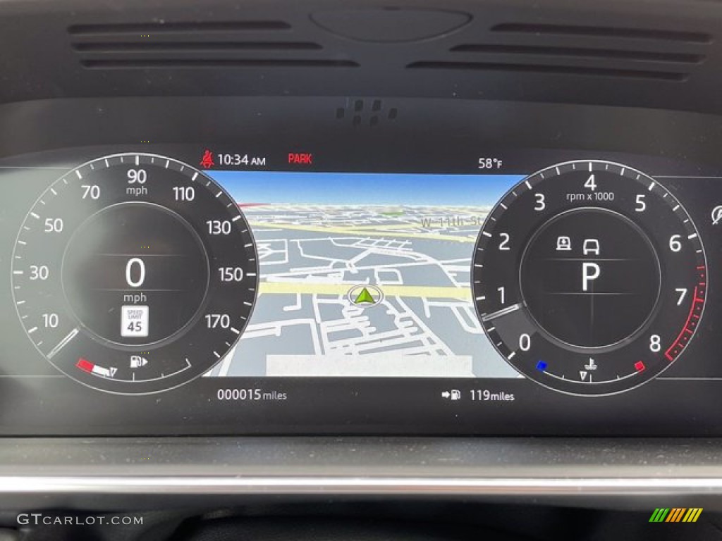 2021 Land Rover Range Rover Sport HSE Dynamic Gauges Photo #140987595