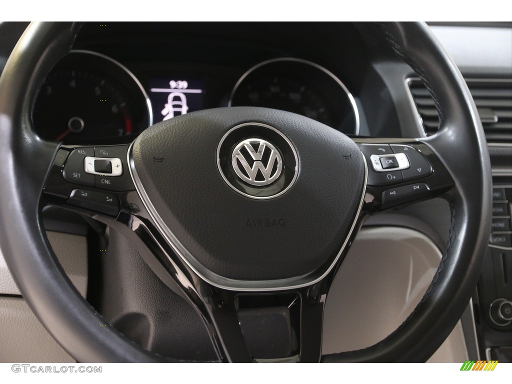 2017 Passat R-Line Sedan - Urano Gray / Moonrock Gray photo #7