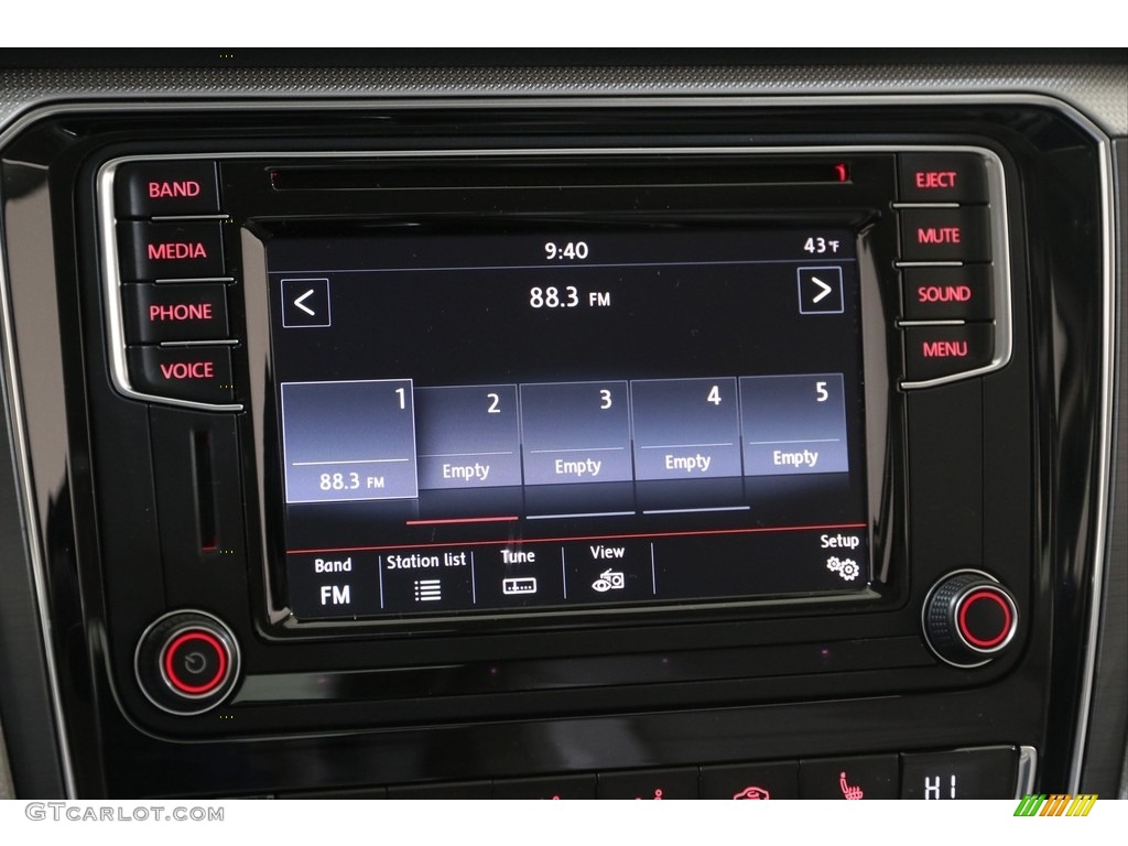 2017 Passat R-Line Sedan - Urano Gray / Moonrock Gray photo #11