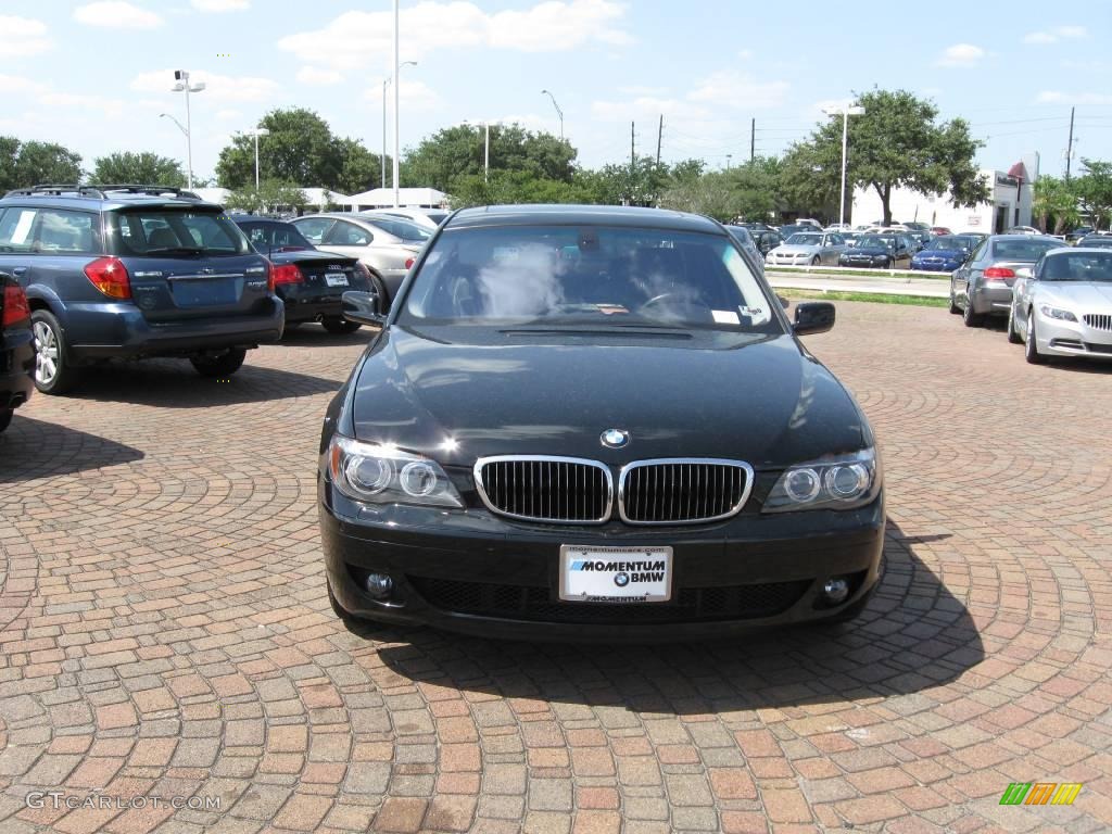 2007 7 Series 750Li Sedan - Jet Black / Black photo #3