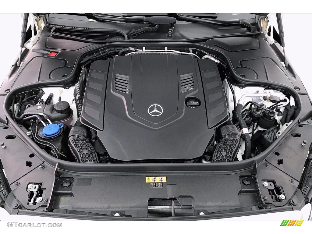 2020 Mercedes-Benz S 560 Sedan 4.0 Liter DI biturbo DOHC 32-Valve VVT V8 Engine Photo #140988309
