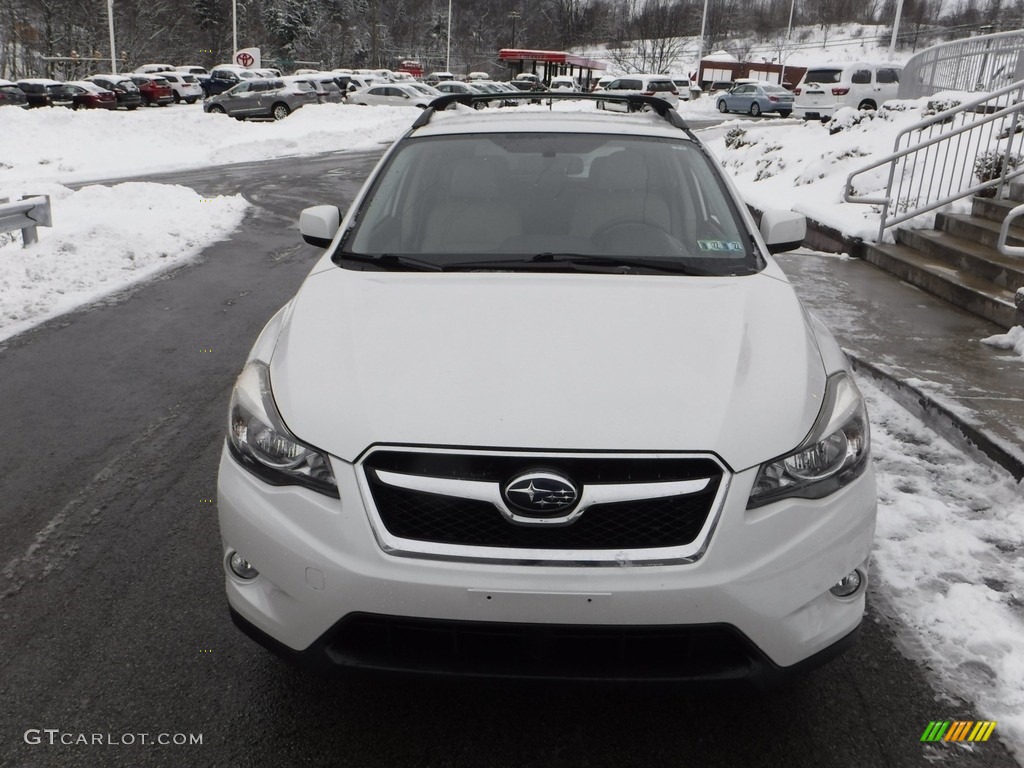 2014 XV Crosstrek 2.0i Premium - Satin White Pearl / Black photo #9