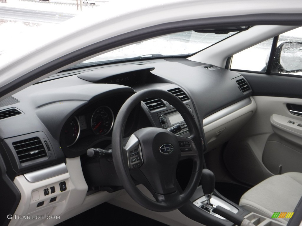 2014 XV Crosstrek 2.0i Premium - Satin White Pearl / Black photo #17