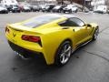2014 Velocity Yellow Tintcoat Chevrolet Corvette Stingray Coupe Z51  photo #4
