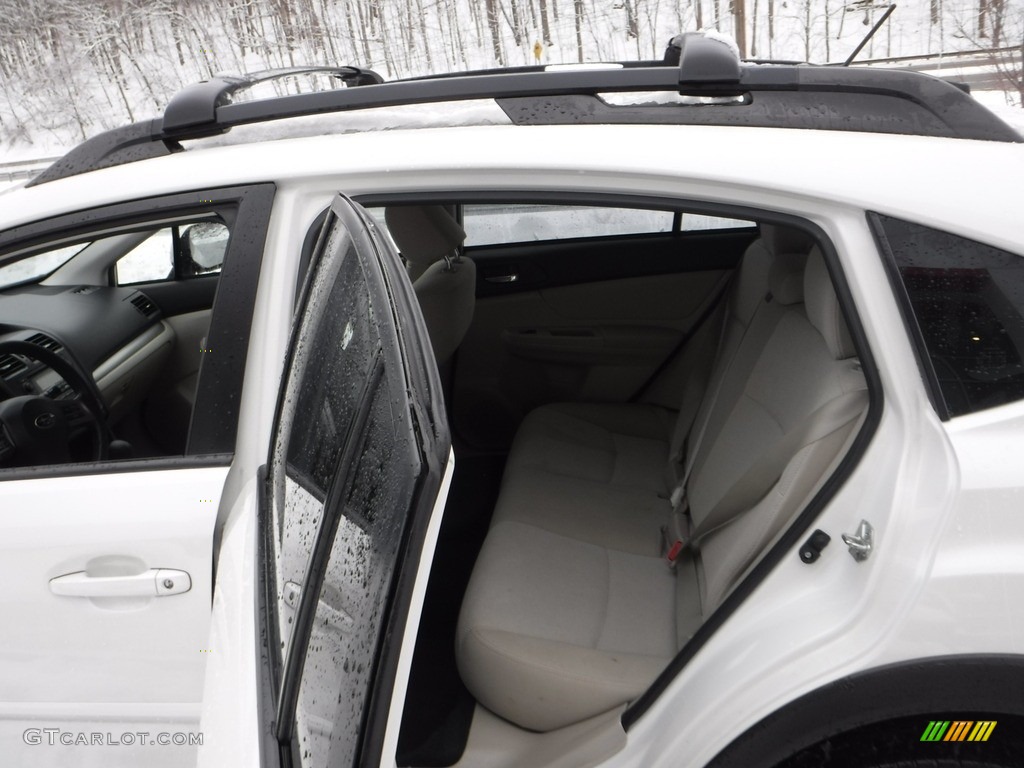 2014 XV Crosstrek 2.0i Premium - Satin White Pearl / Black photo #20