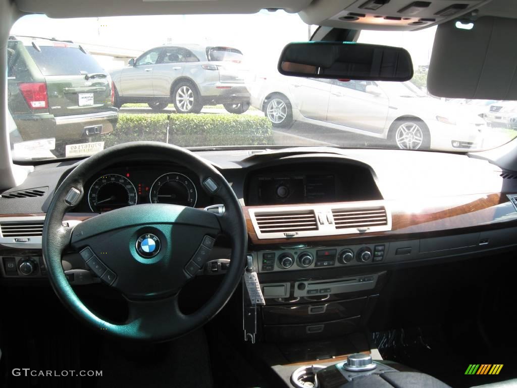 2007 7 Series 750Li Sedan - Jet Black / Black photo #27