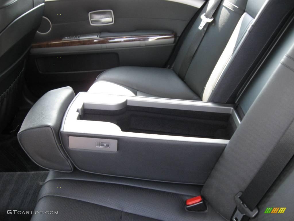 2007 7 Series 750Li Sedan - Jet Black / Black photo #28