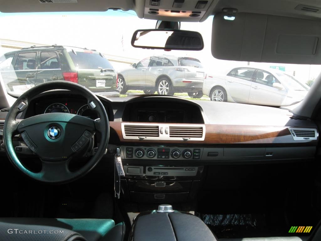 2007 7 Series 750Li Sedan - Jet Black / Black photo #30