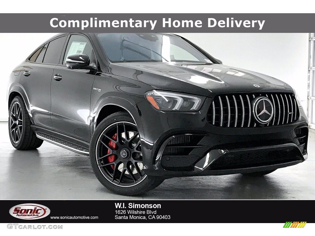 2021 GLE 63 S AMG 4Matic Coupe - Obsidian Black Metallic / Classic Red/Black photo #1