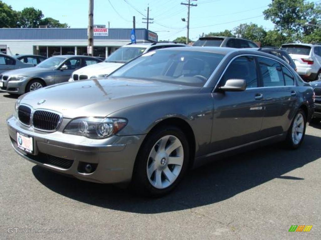 2007 7 Series 750Li Sedan - Sterling Grey Metallic / Black photo #4