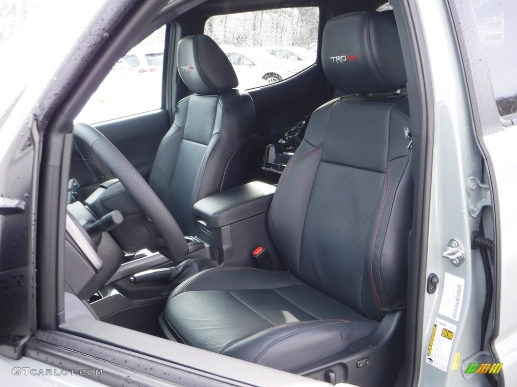 Black Interior 2021 Toyota Tacoma TRD Pro Double Cab 4x4 Photo #140991642