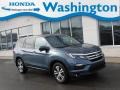 Steel Sapphire Metallic 2017 Honda Pilot EX-L AWD