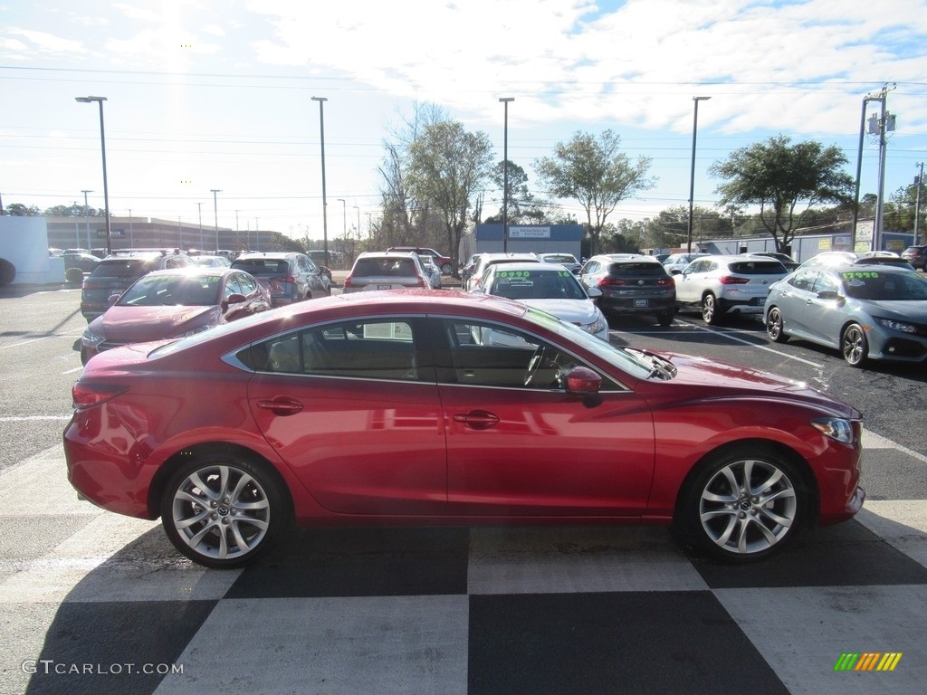 2017 Mazda6 Touring - Soul Red Metallic / Sand photo #3