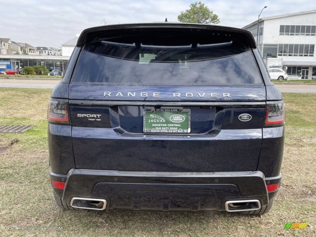 2021 Range Rover Sport HSE Dynamic - Portofino Blue Metallic / Vintage Tan/Ebony photo #9
