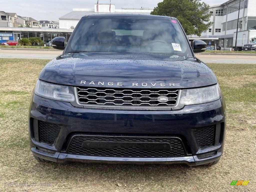 2021 Range Rover Sport HSE Dynamic - Portofino Blue Metallic / Vintage Tan/Ebony photo #10